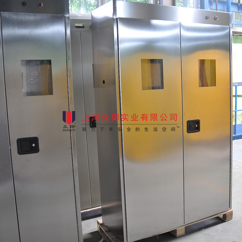 不銹鋼氣瓶柜 不銹鋼氣瓶柜