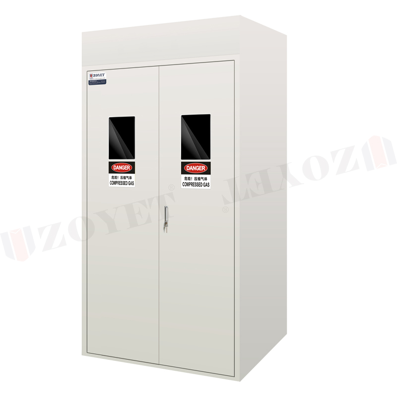 什么是氣體防火柜?(圖3) 三瓶氣體防火柜