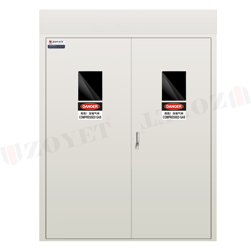 什么是氣體防火柜?(圖4) 四瓶氣體防火柜