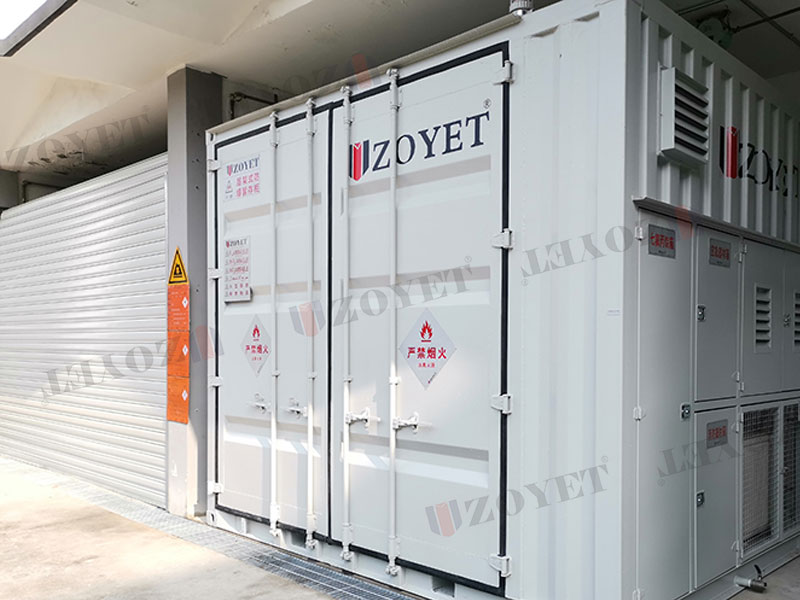 防爆倉(cāng)庫(kù)項(xiàng)目案例展示(圖3) 防爆暫存柜