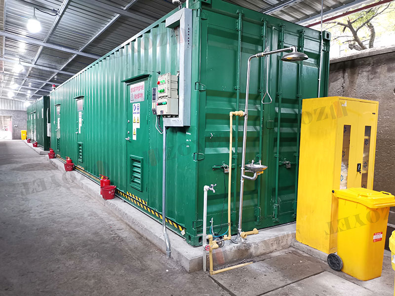 防爆倉(cāng)庫(kù)項(xiàng)目案例展示(圖4) 廢液暫存柜