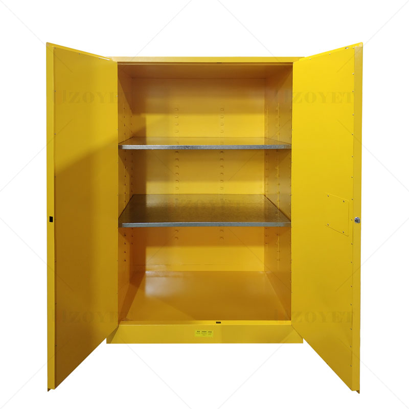 60加侖防爆柜內部結構展示