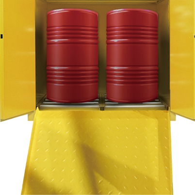 油桶防火柜(單桶)(圖5) 油桶柜配套