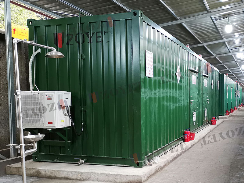 學校危廢暫存柜展示